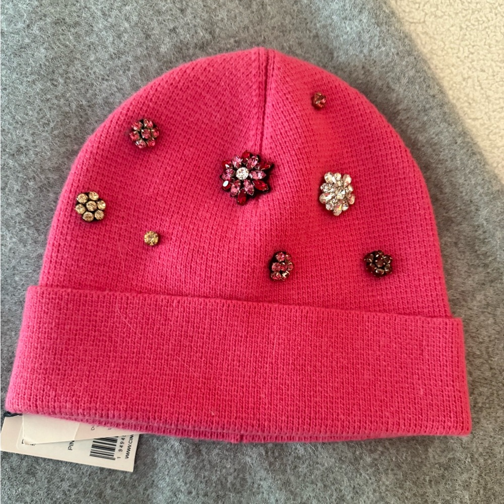 Cinq a Sept Blake Pink Beanie winter hat. New  with tags. Winter is coming!!!